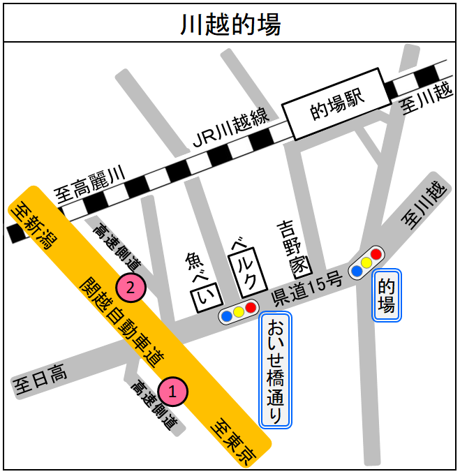 川越的場